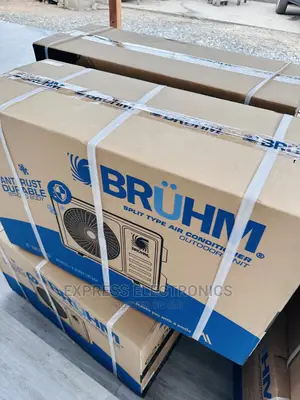Bruhm Split Dual Compressor R410 Gas 1.5hp Ac White