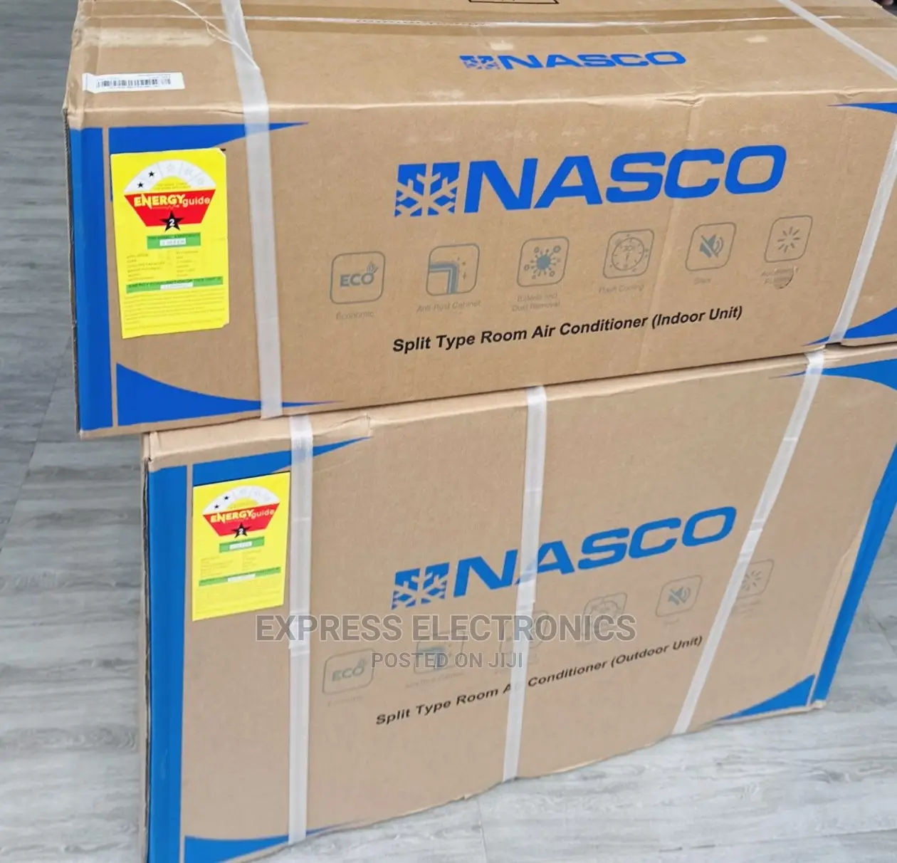 Nasco Variable Speed Airflow R410 Gas Nasco 1.5hp Split