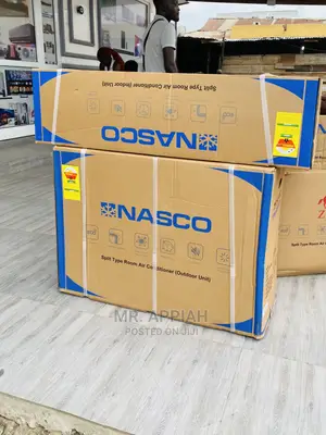 Nasco 2.5hp Airconditioner Work Faster,Feather Wider(White)