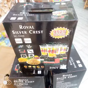 Brand New Silver Crest Commercial Blender