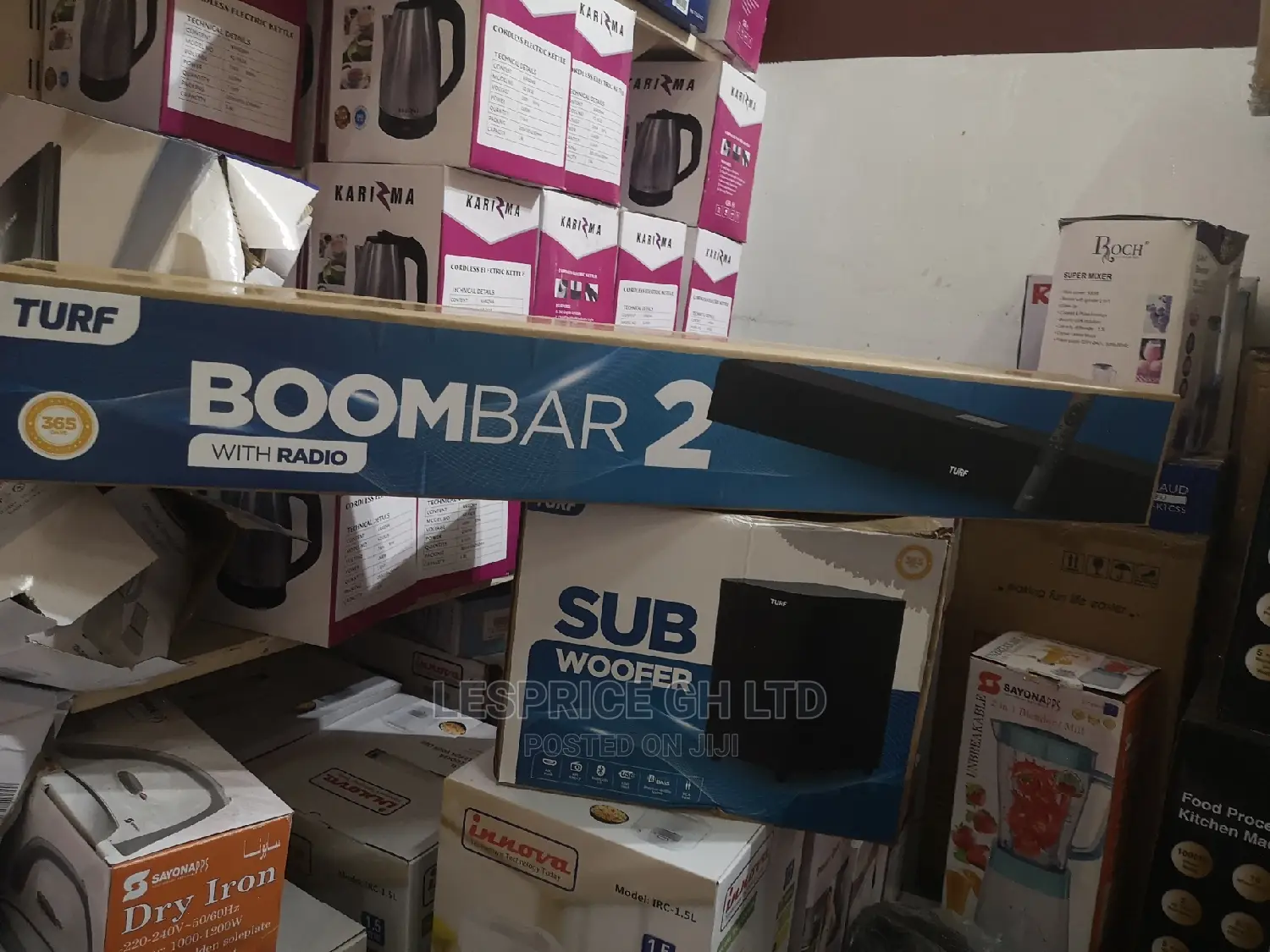 New Turf Boombar Soundbar + Woofer (Radio in-Built)