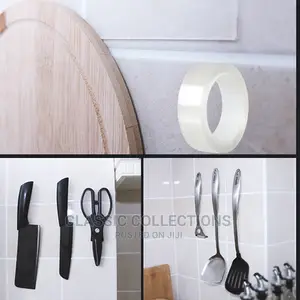Double-Sided Adhesive Waterproof Multi-Purpose Sticker.