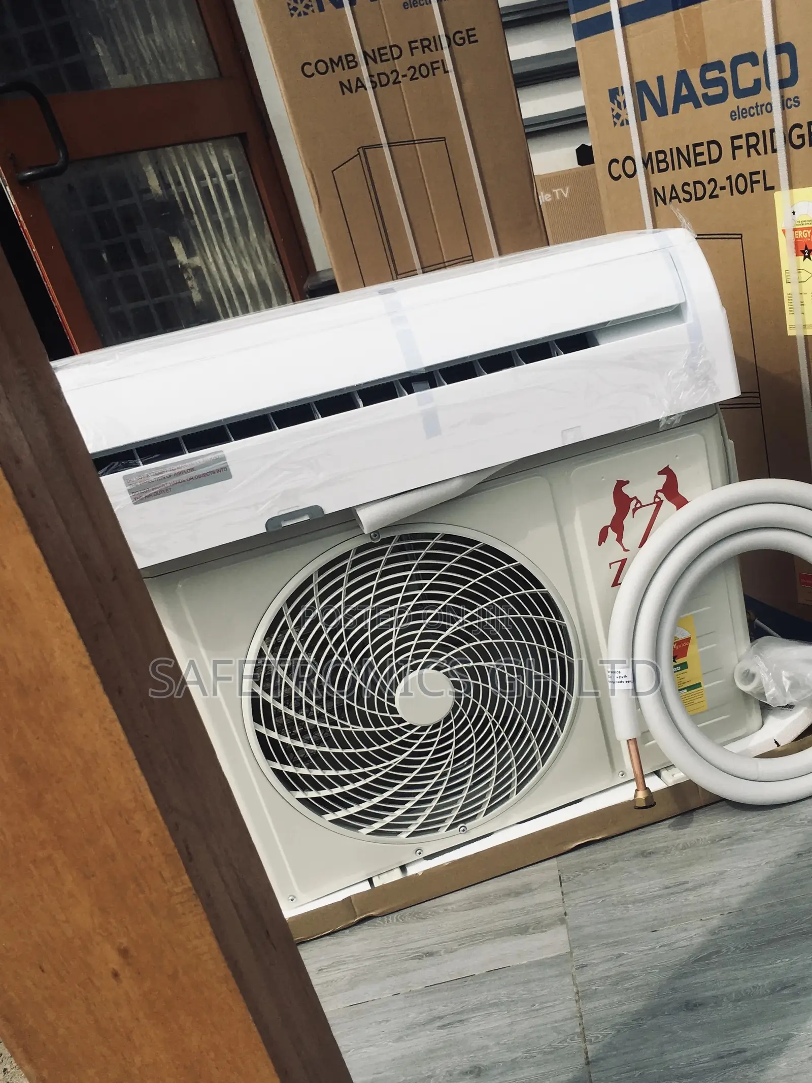 Zara 1.5hp Anti Rust Airconditioner Split R410 Gas 