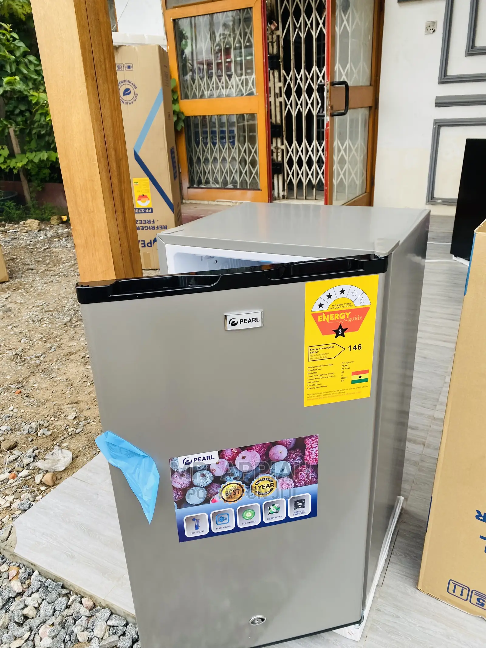 Lowenergy Consumption Pearl Refrigerator Available(PF-111h)