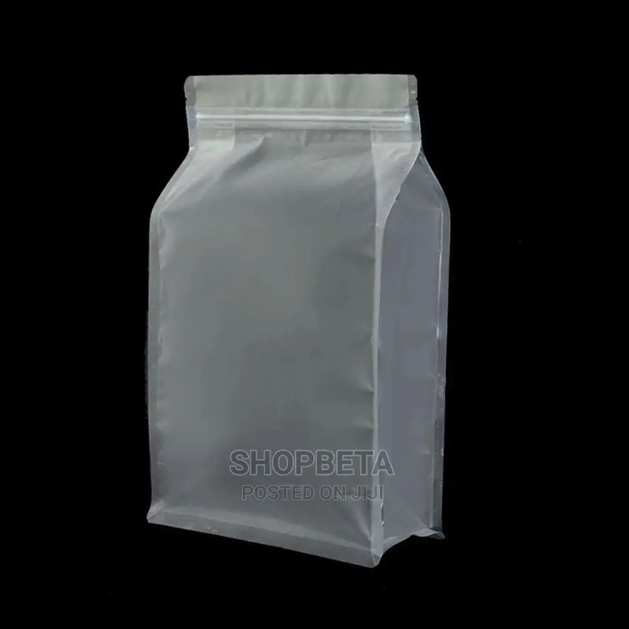 Frosted Flat Base Pouches