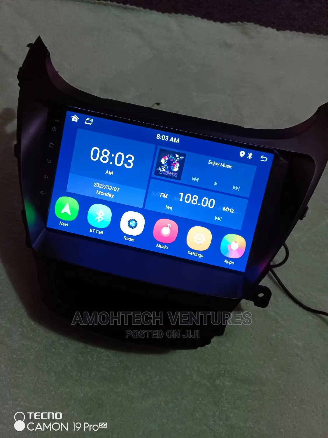Elantra 2012-2016 Android Screen