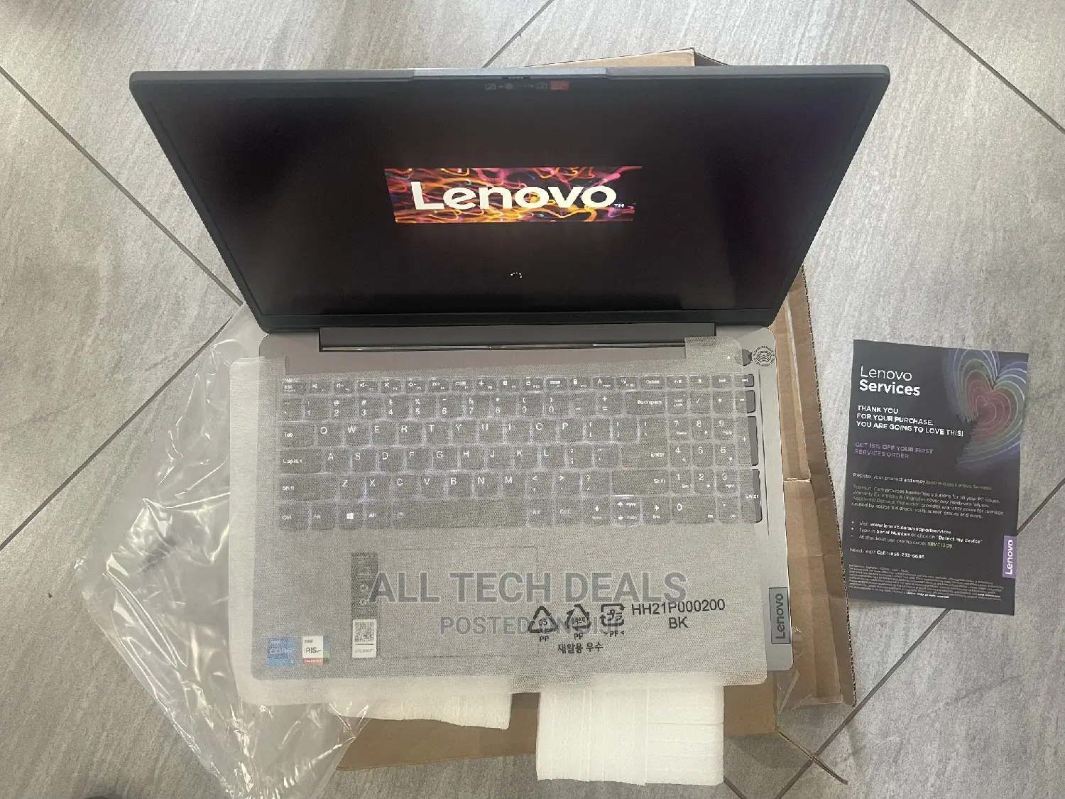 New Laptop Lenovo Ideapad 3 12GB Intel Core I5 SSD 512GB