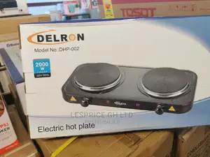 Delron DHP- 2 Burner Hot Plate – 2000W