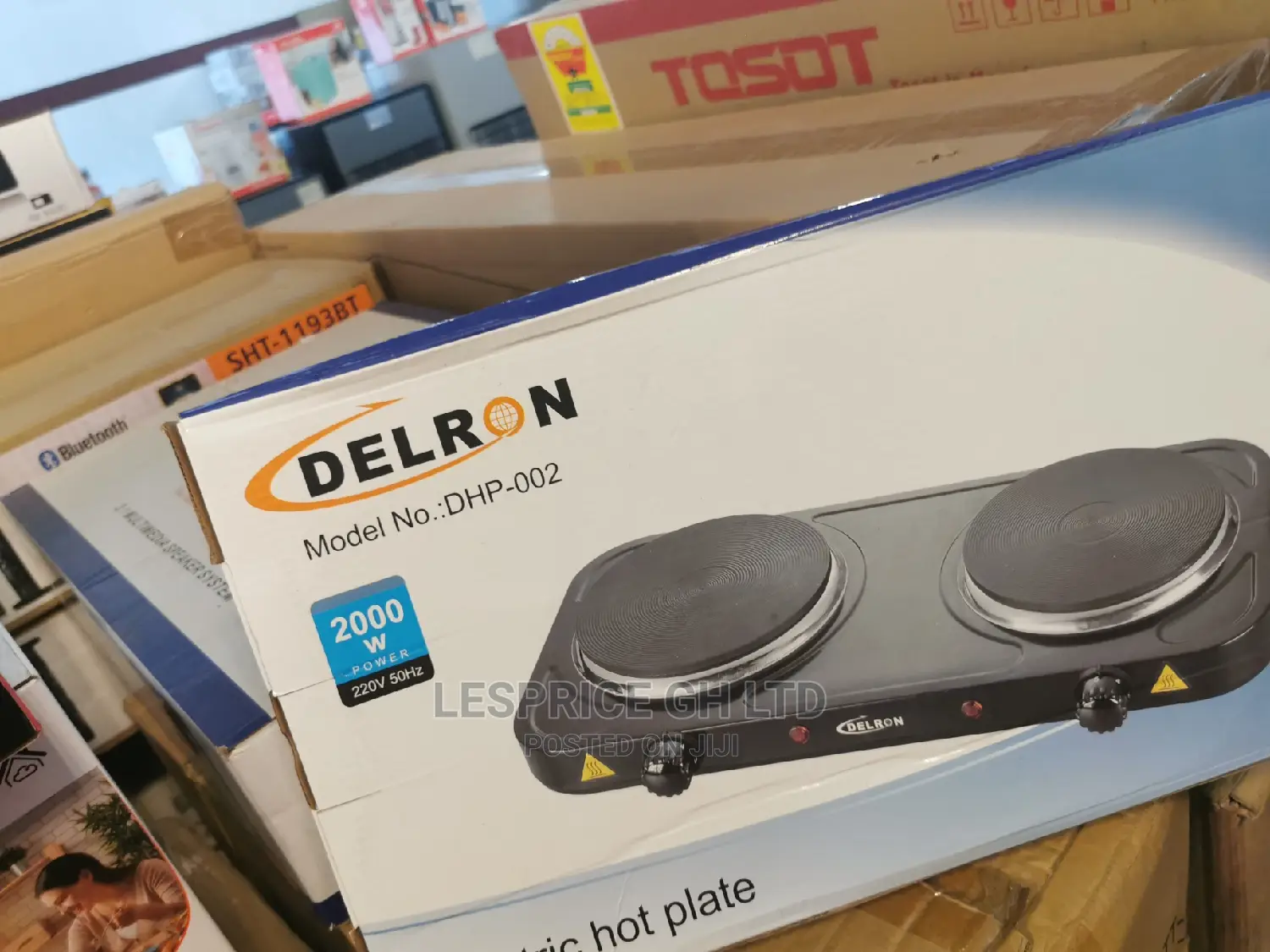 Delron DHP- 2 Burner Hot Plate – 2000W
