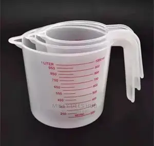3pcs Plastic Measuring Cups Set