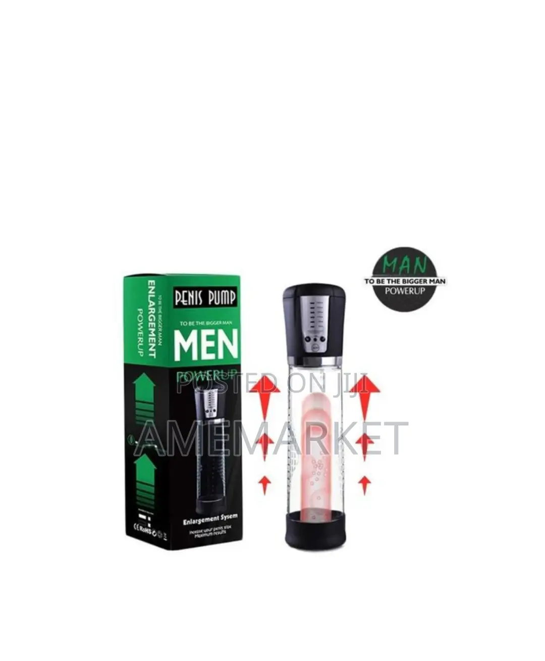 Rechargeable Penis Enlargement Vacuum Pump.