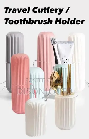 Travel Toothpaste and Tooth Brush Holder
