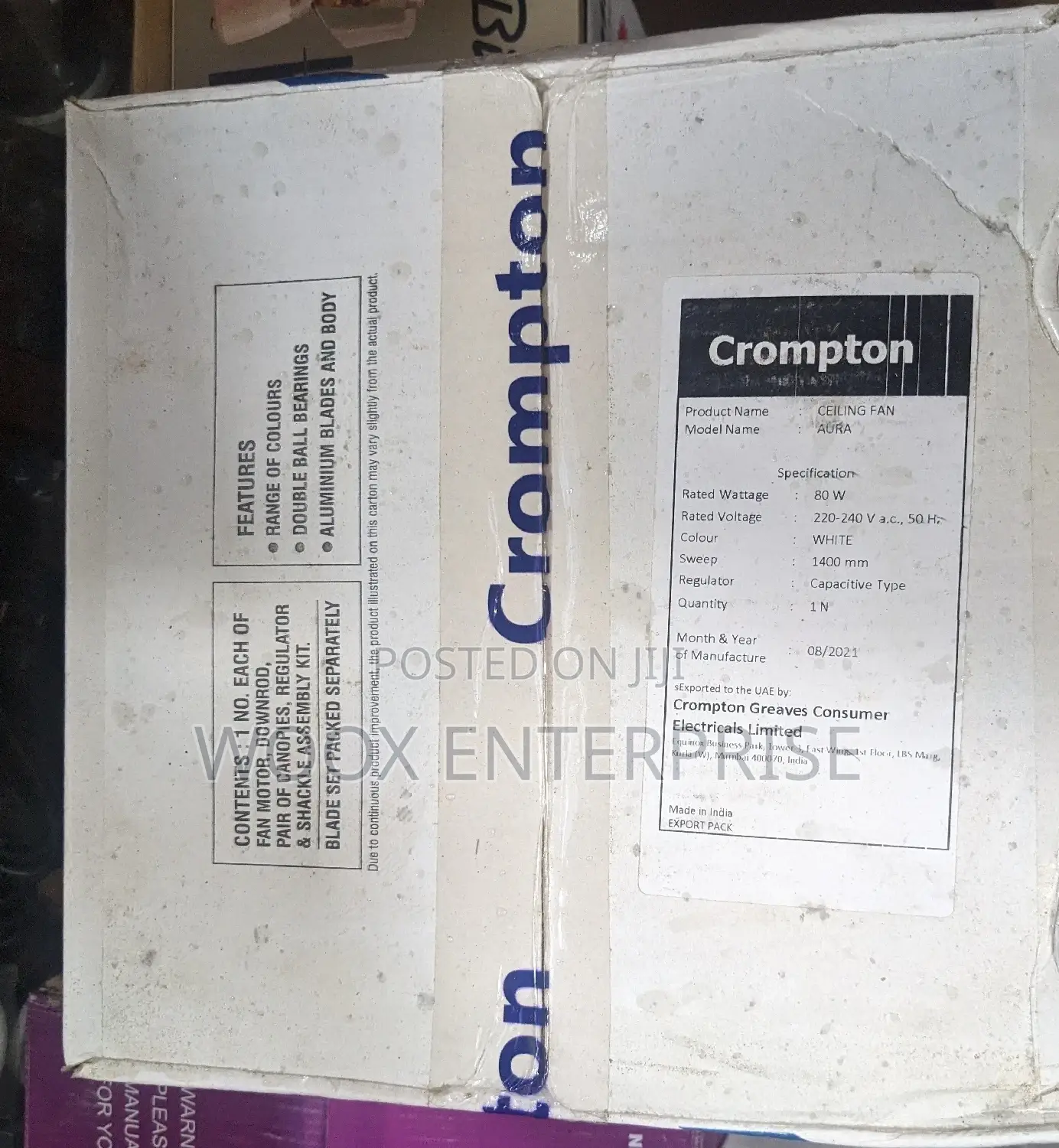 Original Crompton Fan