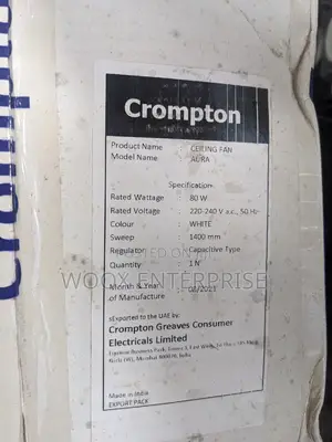 Original Crompton Fan