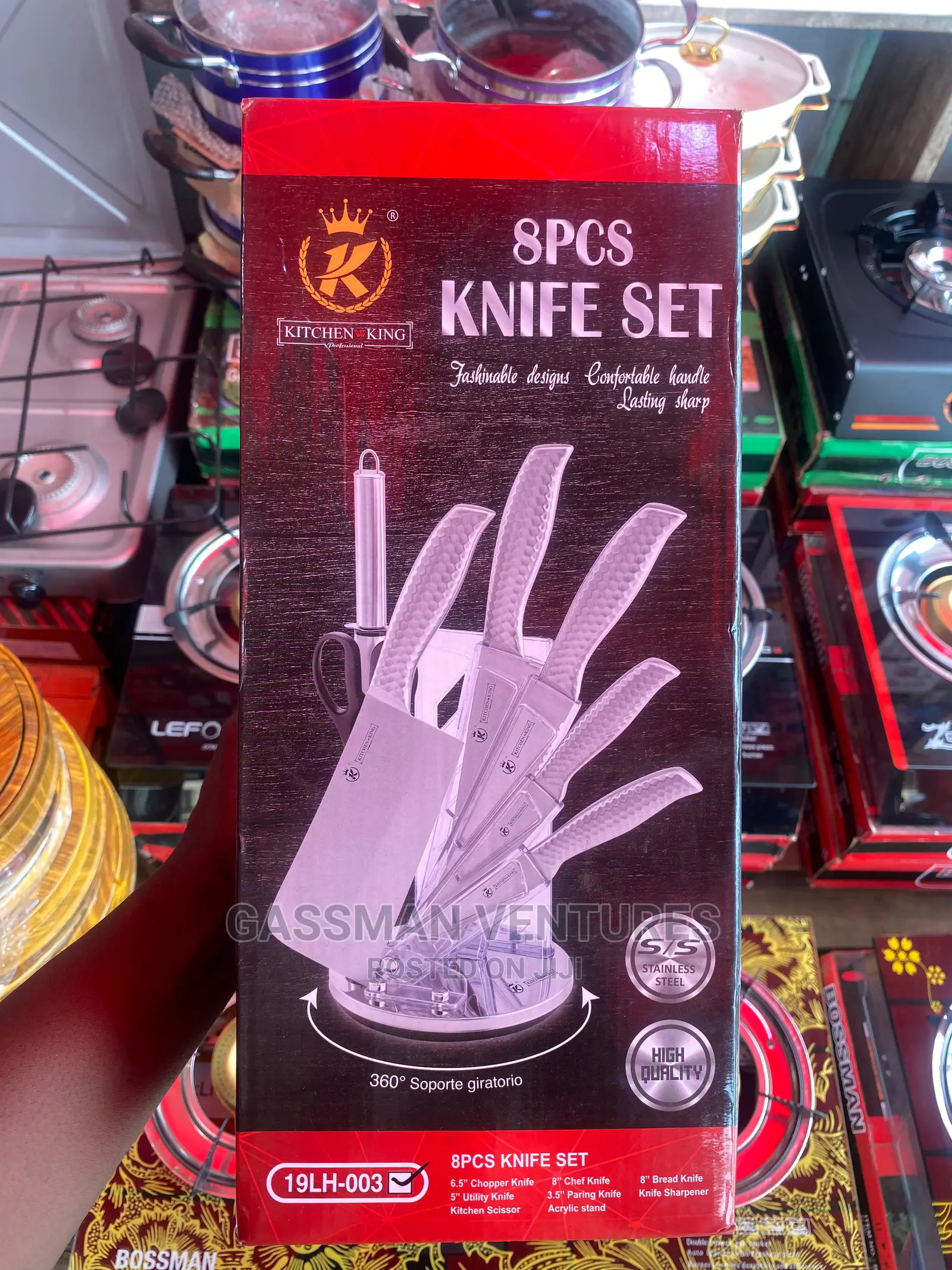 Kitchen King 8pcs Knife Set
