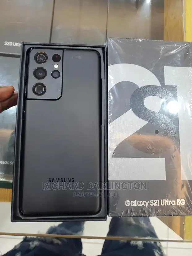 New Samsung Galaxy S21 Ultra 5G 128 GB Black in Kumasi