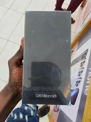 New Samsung Galaxy S20 Ultra 5G 128 GB Black