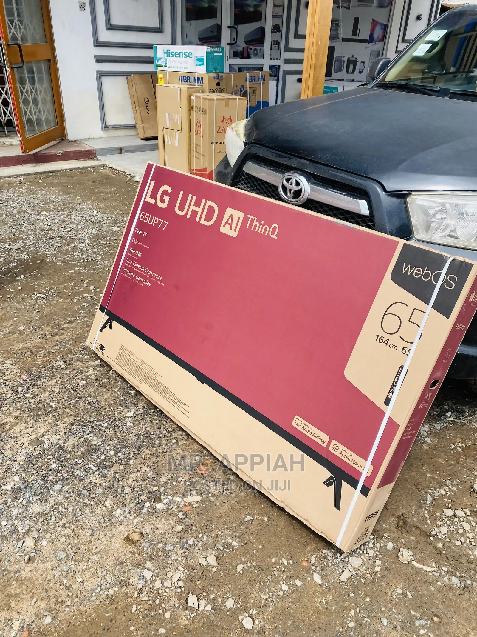 Energy and Cost Saving LG(65UP7750)65 Inch Tv + Remote 