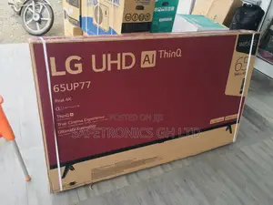 Newly Arrived 65 Inches Lg UP77 Glossy UHD LED 