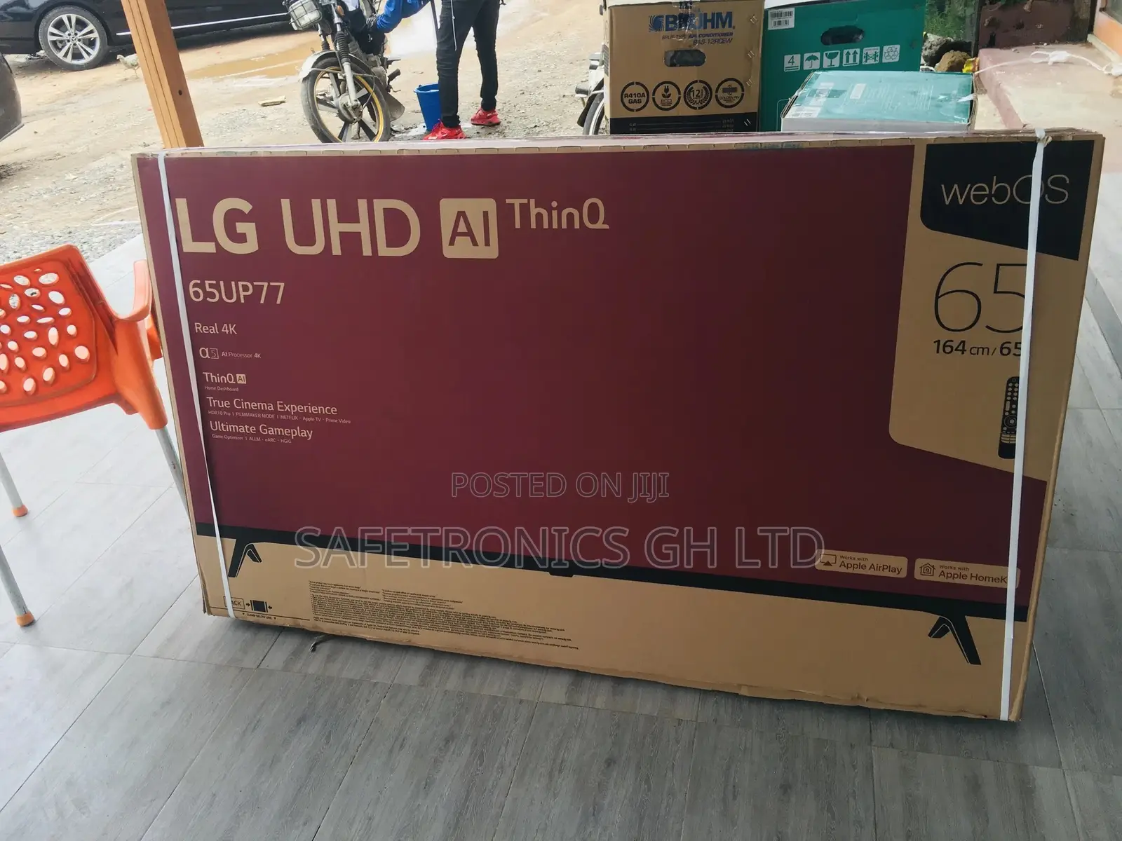 Reliable New Glossy LED UP77 65 Inches  LG UHD Tv