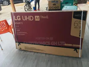 Reliable New Glossy LED UP77 65 Inches  LG UHD Tv
