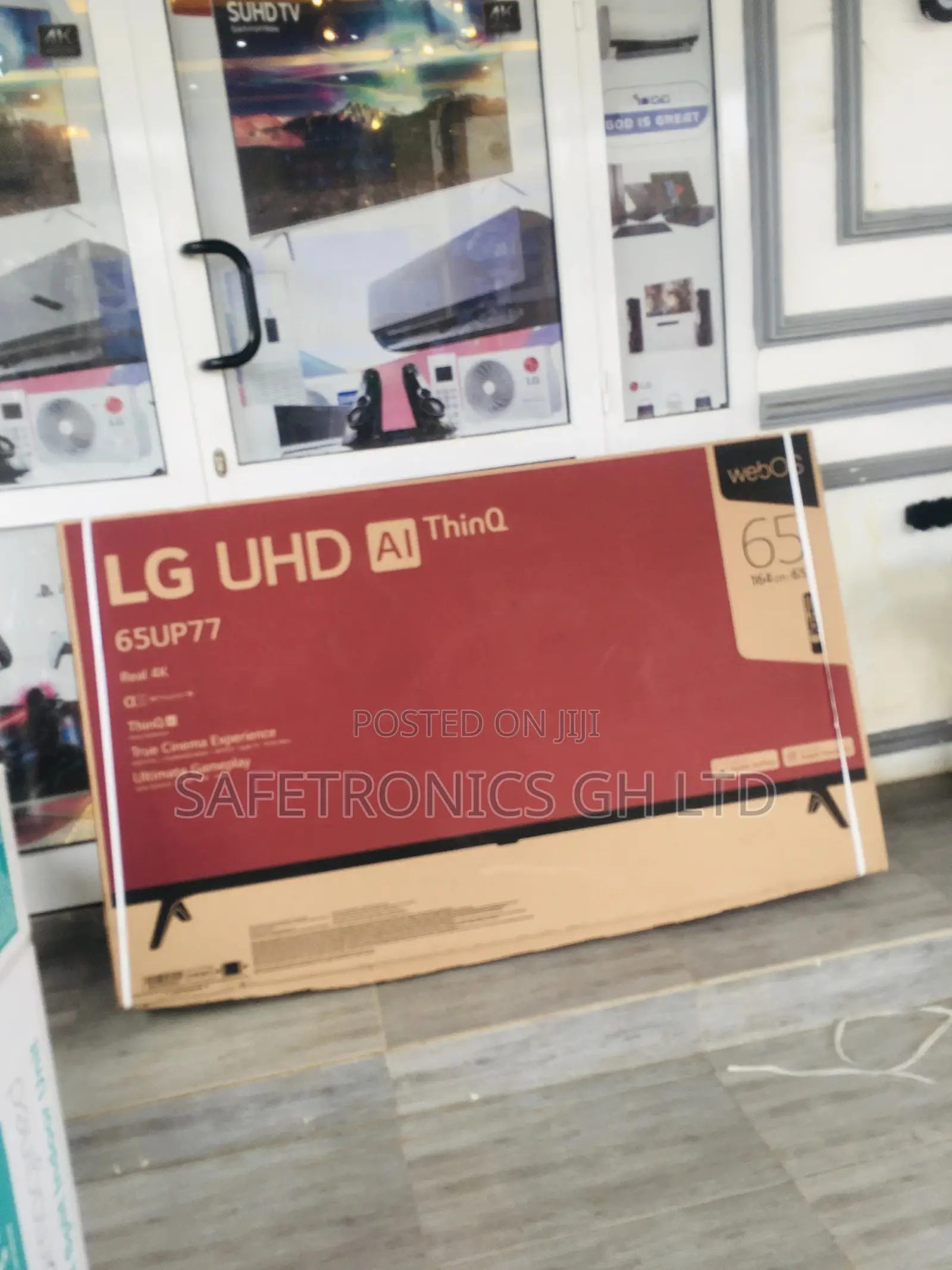 UP77 Lg 65 Inches Glossy LED Smart Tv UHD 