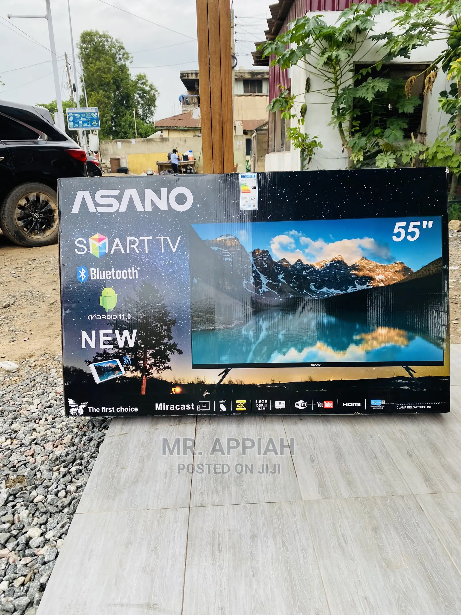Never a Dull Moment With Asano 55 Inch Smart Bluetooth Tv,.