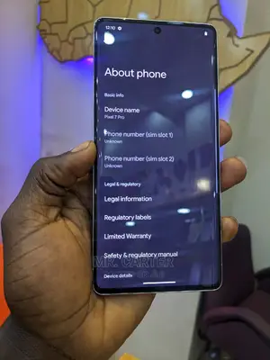New Google Pixel 7 Pro 128 GB White