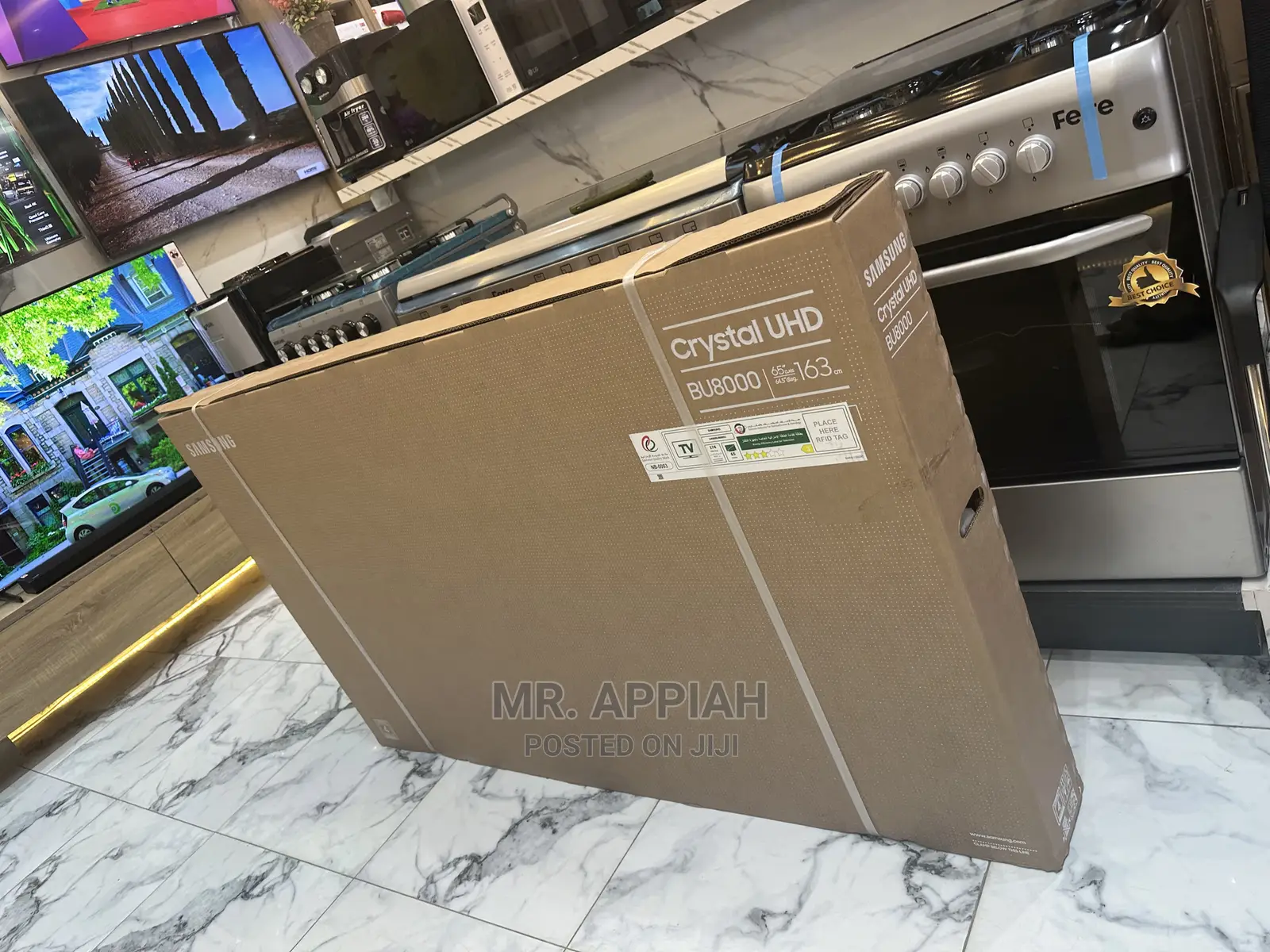 (65BU8072)Samsung 65” Tv Works Faster and Smarter,:;.