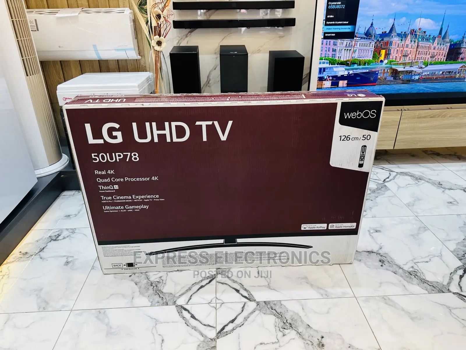 Unlimited Entertainment LG TV  UHD Smart 50”Up78