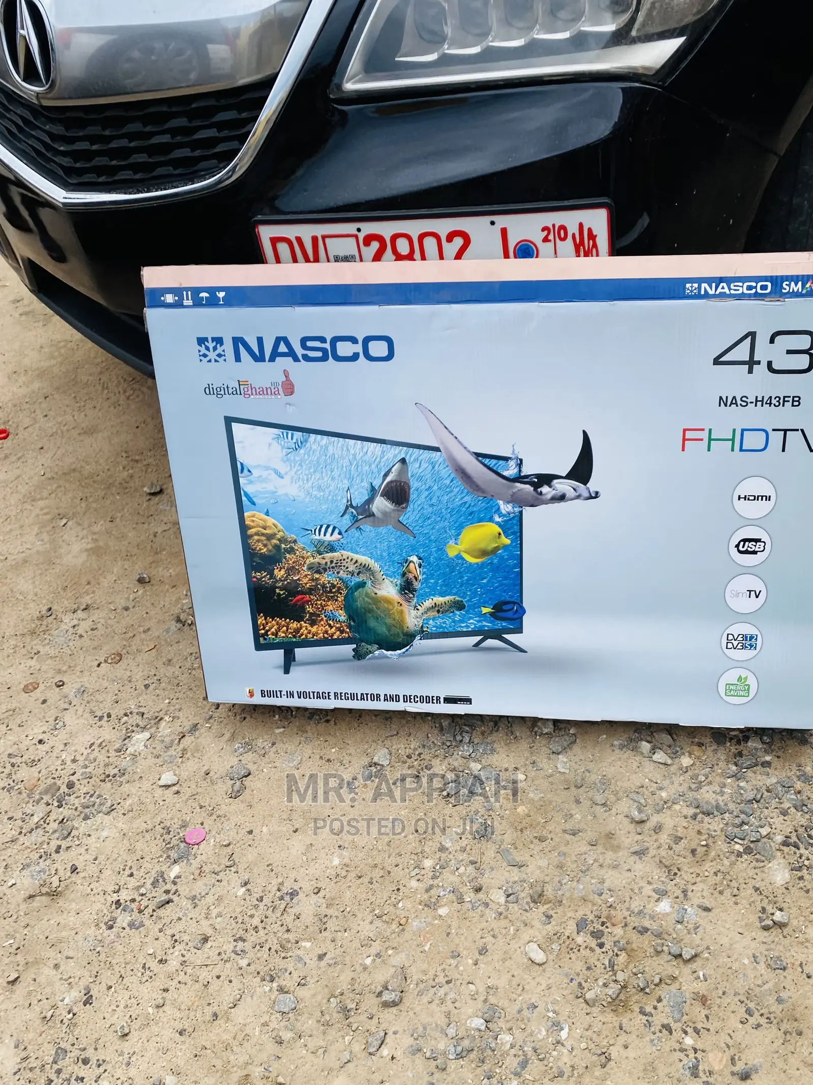 Hit Our Dm or Call Us for Nasco 43inch Digital Satelite Tv.