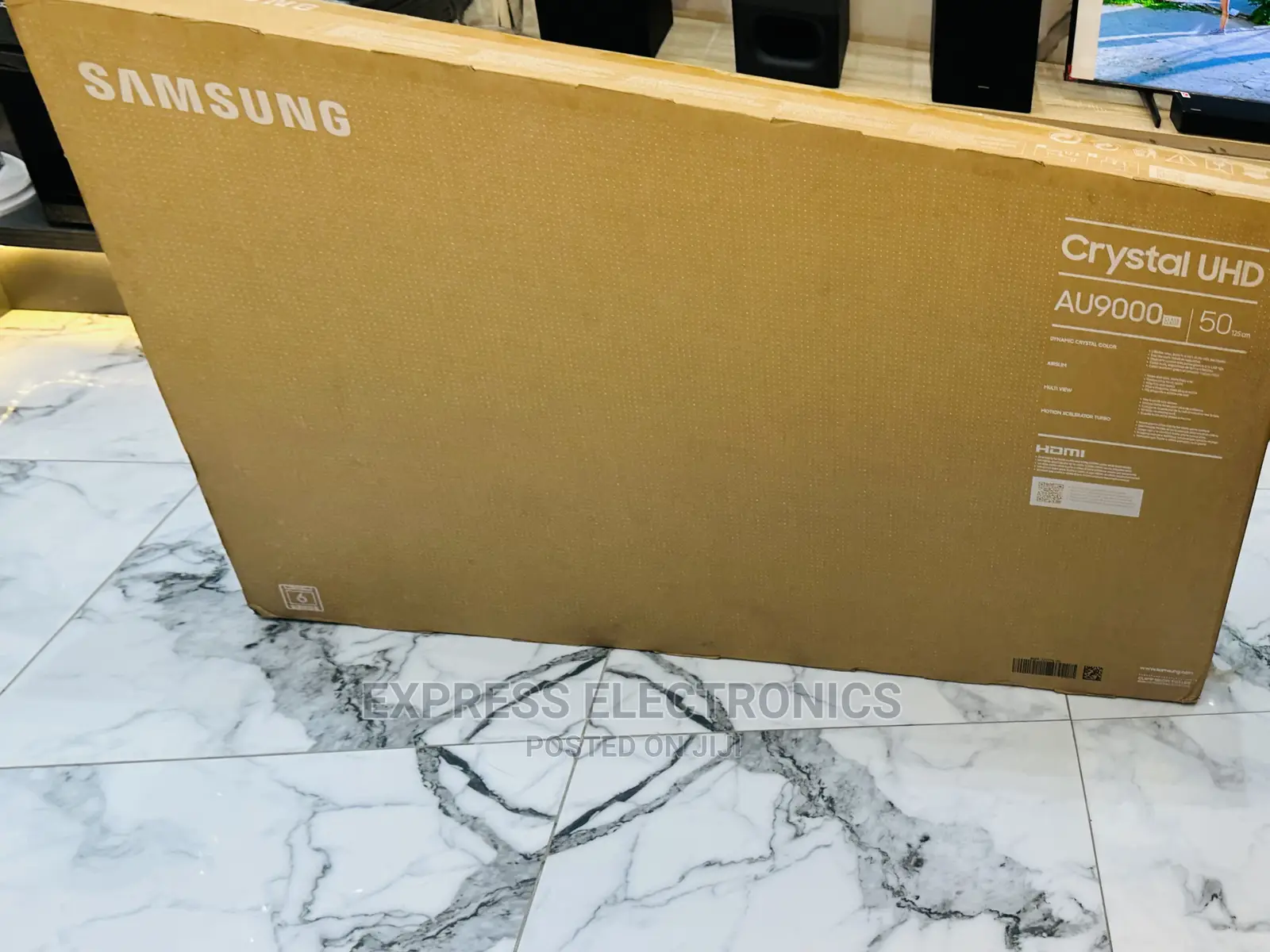 Realistic Shades and Hues UHD Smart 50”Au9000 Samsung