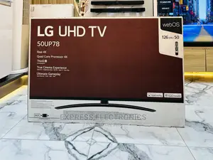 High Quality Brightness  Sleek UHD Smart LED LG Up78 50”