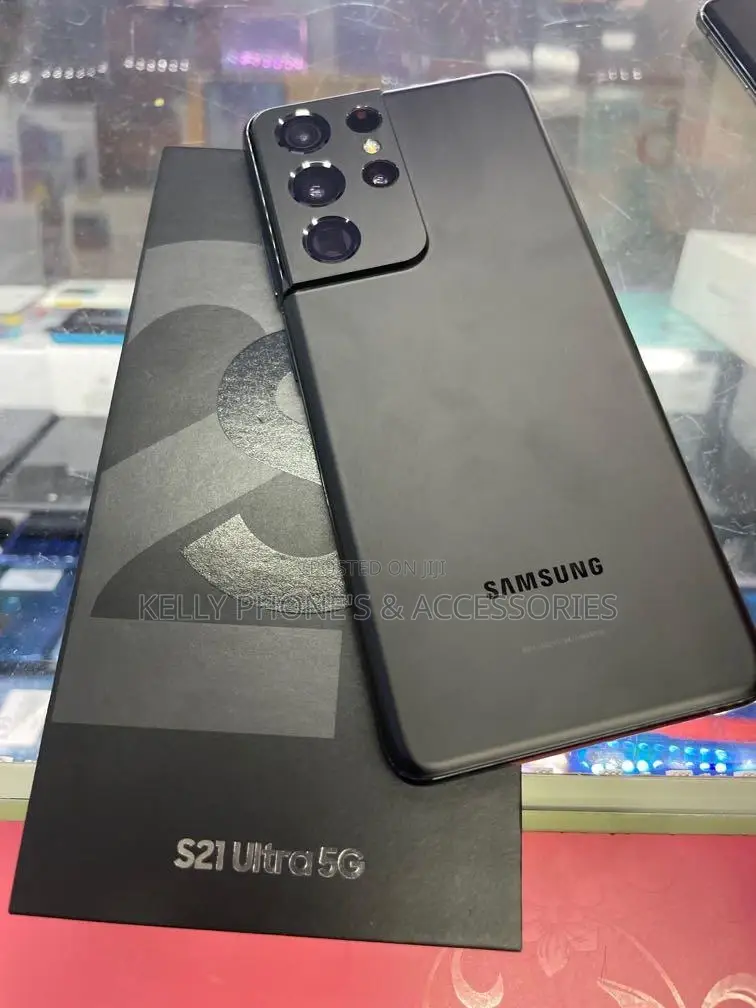 New Samsung Galaxy S21 Ultra 5G 128 GB Black