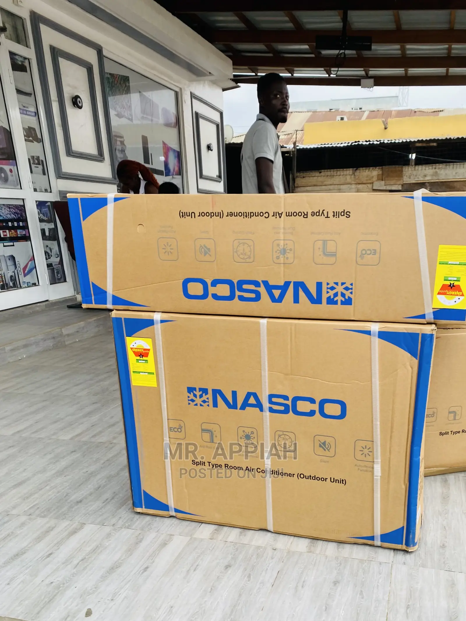 Direct Chilling Nasco(White Color)Split Air Conditioner 