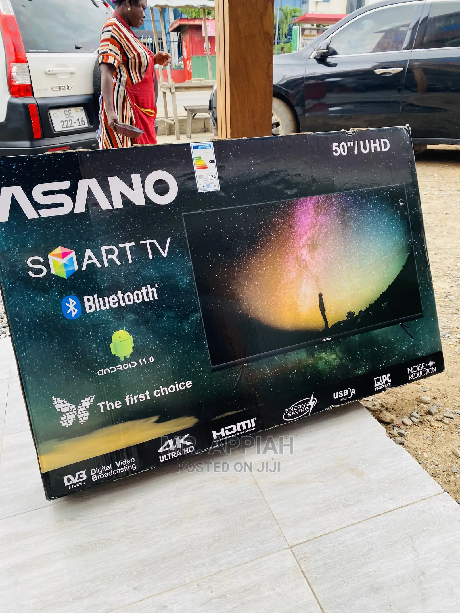 Extremely Quality Asano 50” Uhd Smart Led Tv