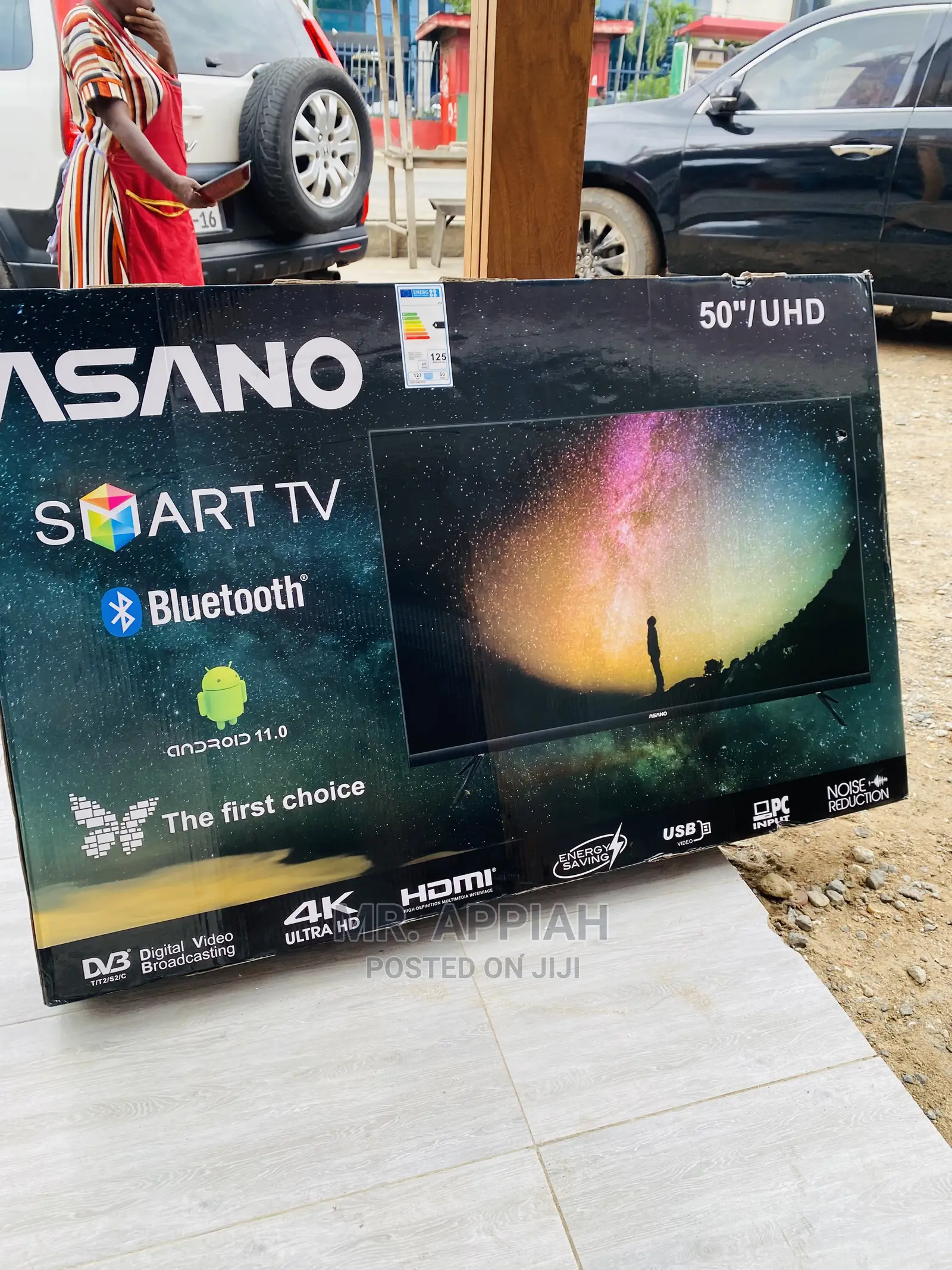 Extremely Quality Asano 50” Uhd Smart Led Tv