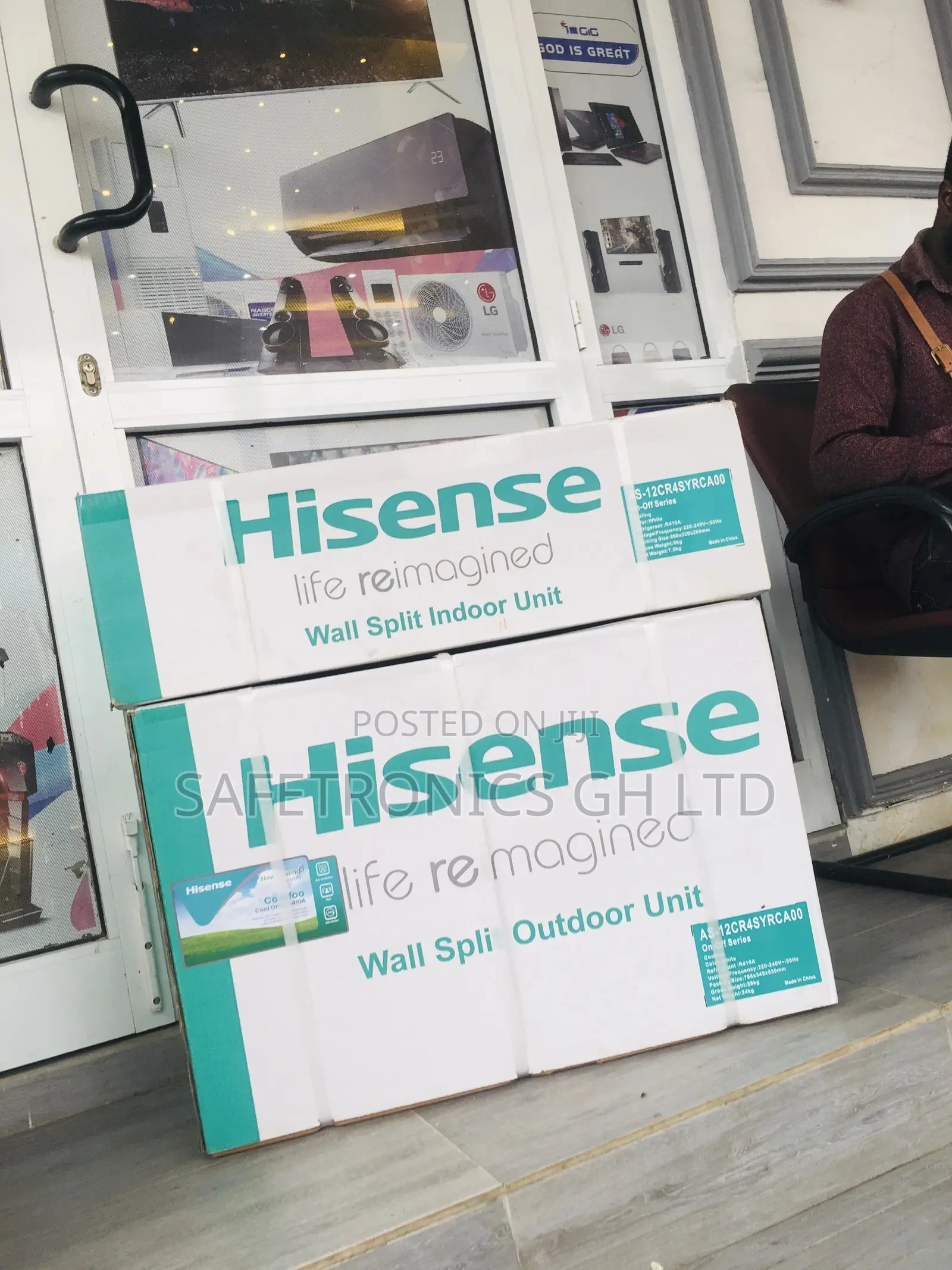 Hisense Airconditioner 1.5hp Energy Saving Split Gas R410