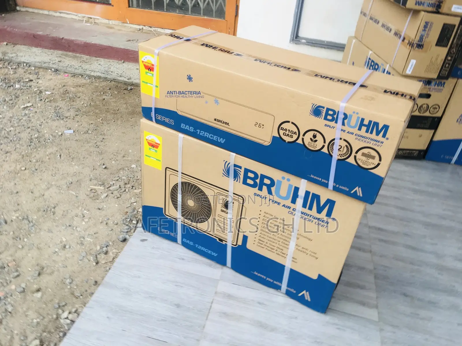 New Neat Bruhm 1.5hp Split Gas Airconditioner