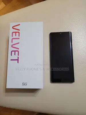 New LG Velvet 128 GB Black