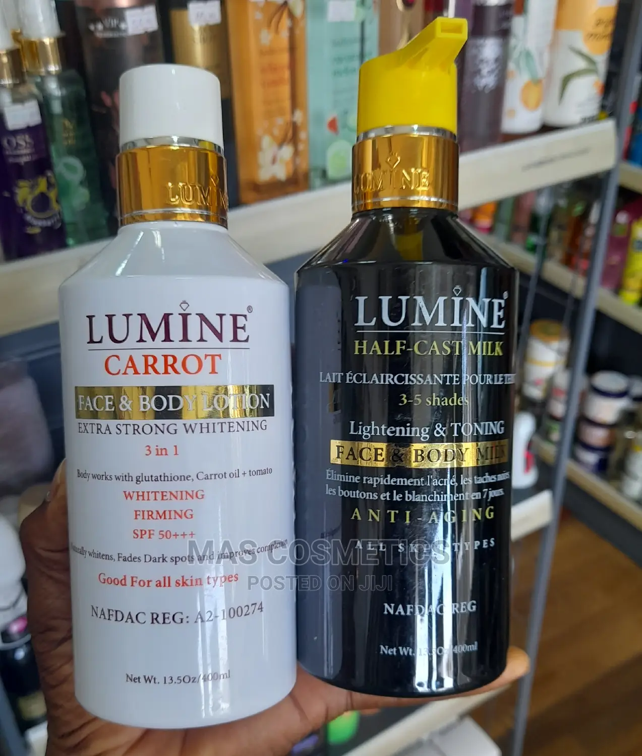 Lumine Carrot Half Cast Milk Face and Body