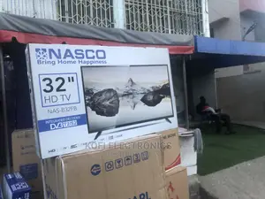 High Visual Quality Nasco 32'' NAS- B32FB Digital Satellite