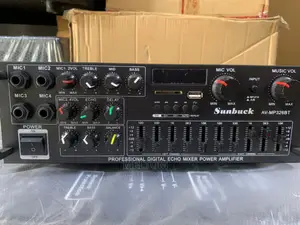 Public Address Sunbuck Digital Echo Mixer Power Amplifier