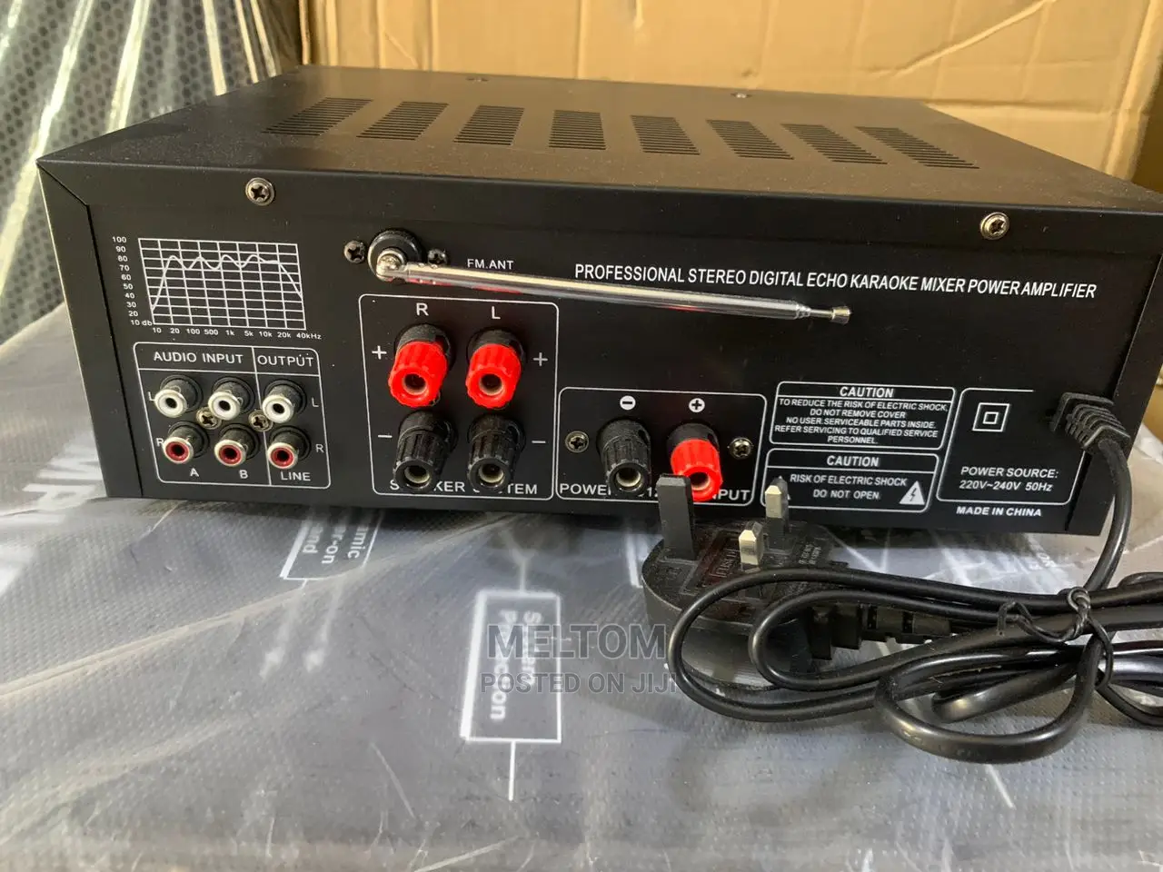 Public Address Sunbuck Digital Echo Mixer Power Amplifier
