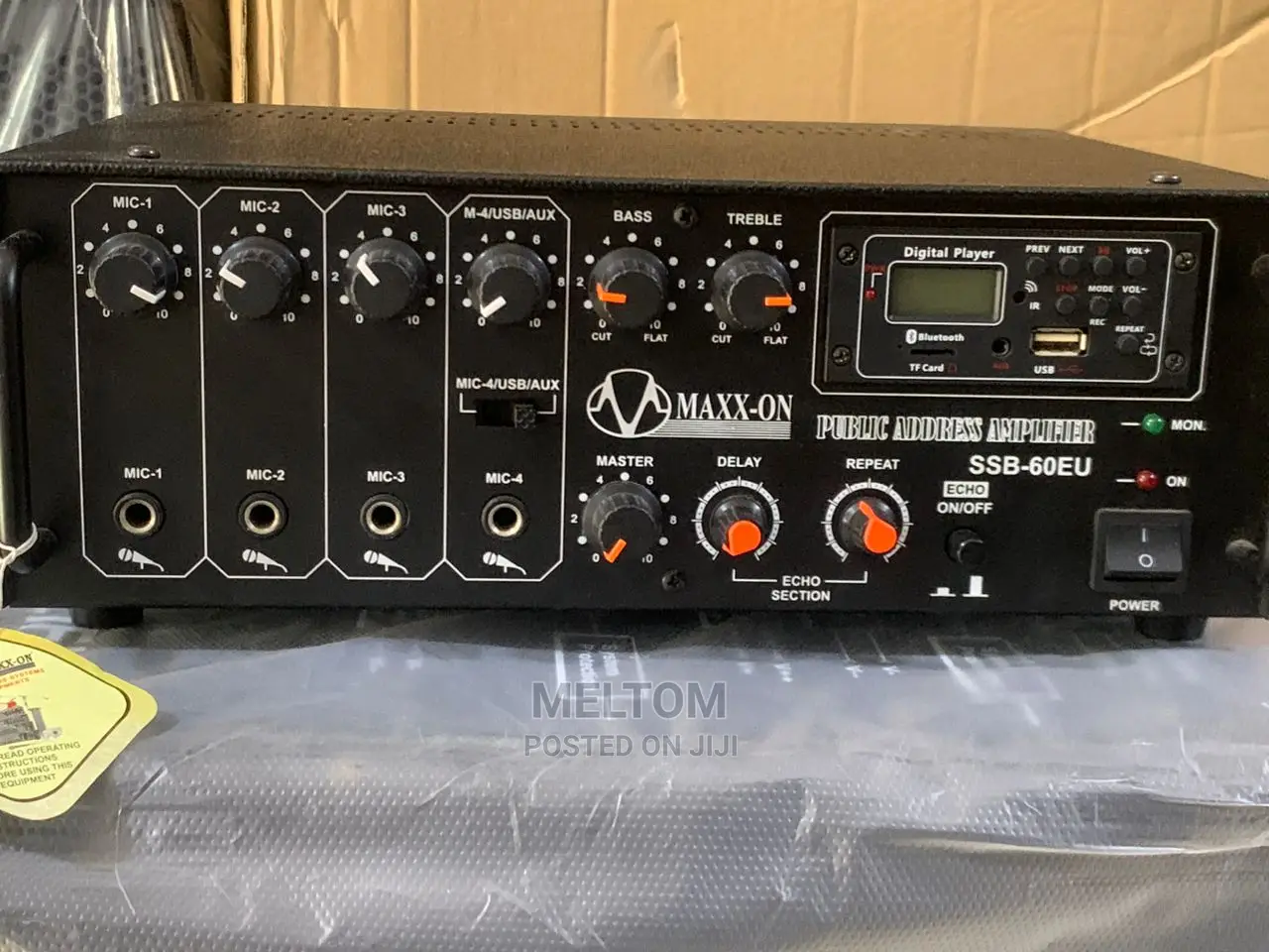 Public Address Amplifier (Maxx-on SSB-60EU)