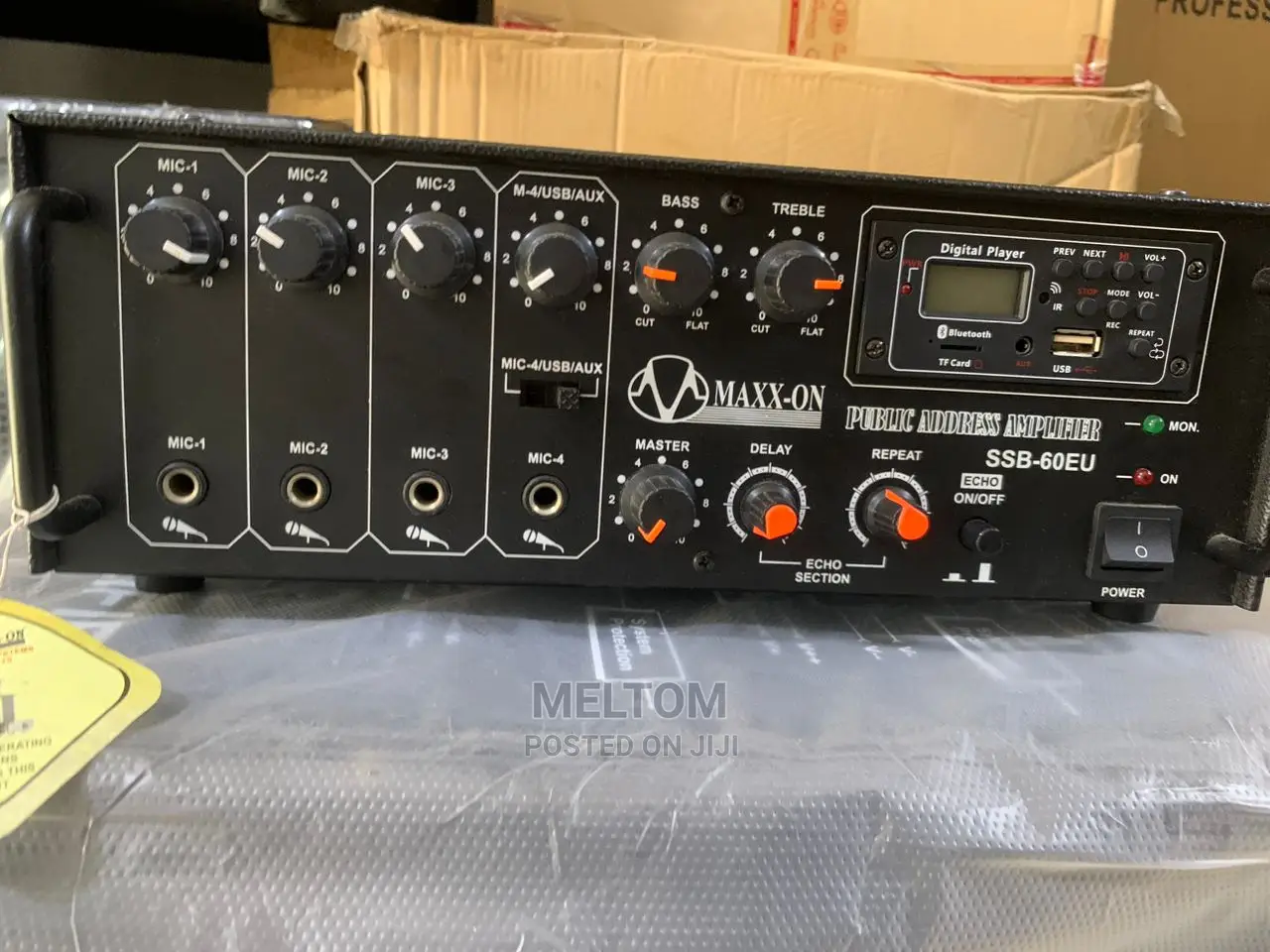 Public Address Amplifier (Maxx-on SSB-60EU)