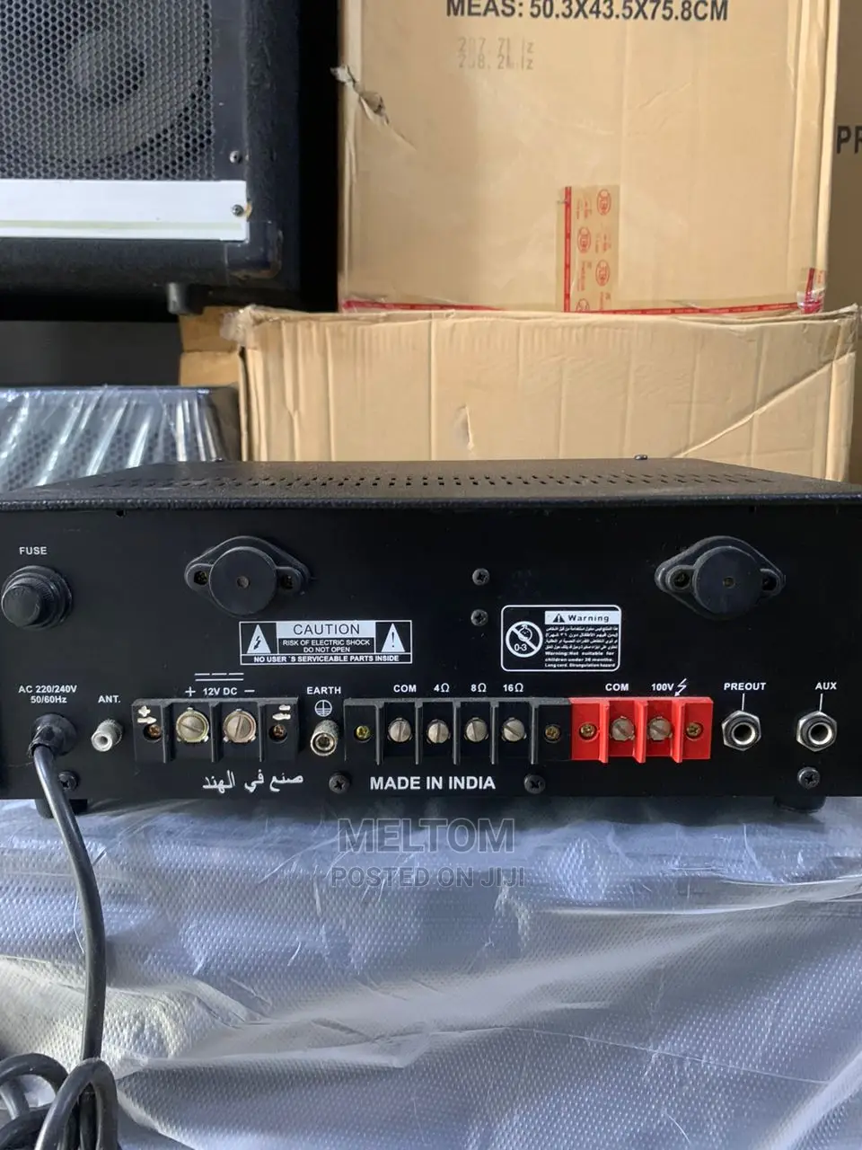 Public Address Amplifier (Maxx-on SSB-60EU)