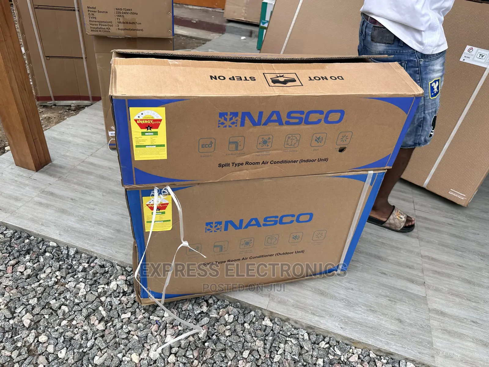 Wall Split Type Indoor Unit Nasco Ac 1.5hp R410 Gas