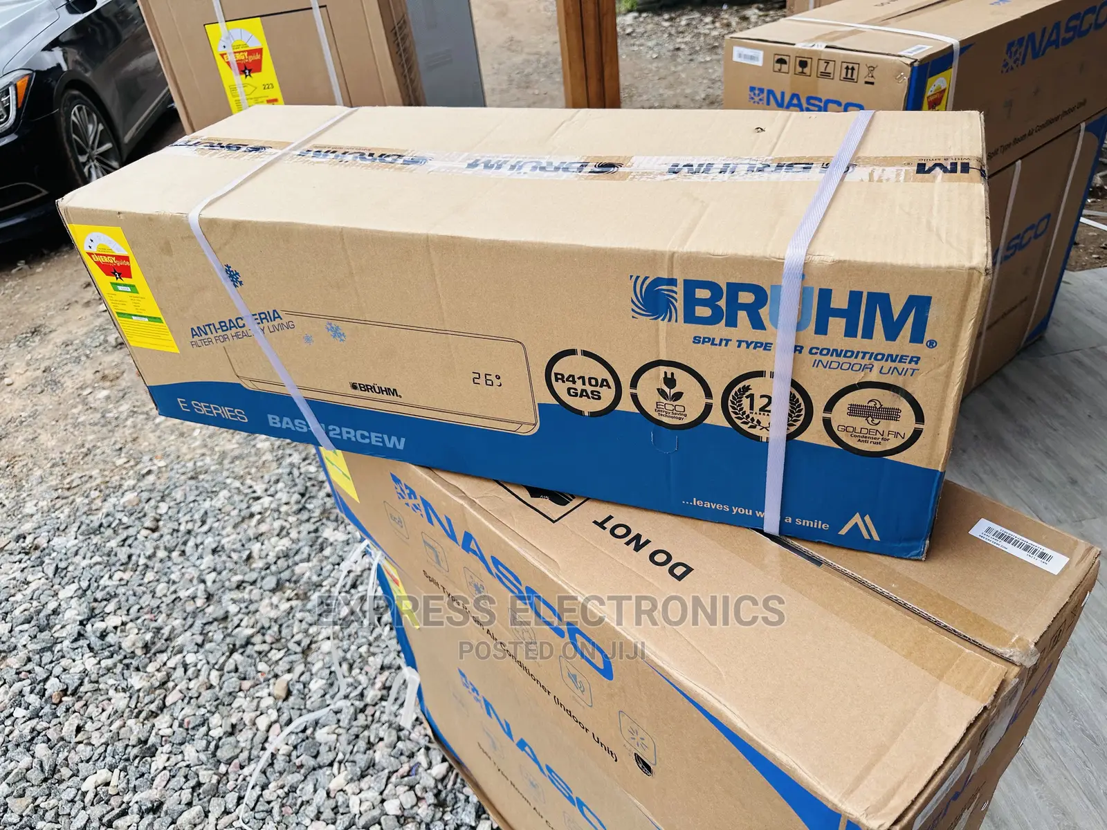 Bruhm White 1.5hp Split R410 Gas