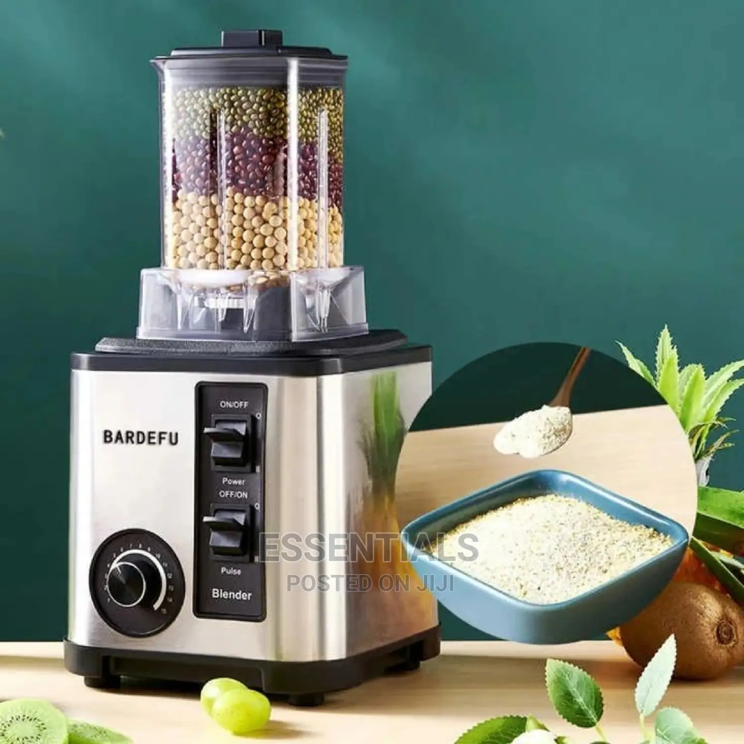 2 in 1 Stainless Steel Commercial Blender